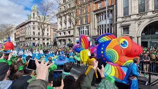 St Patrick’s Day Dublin 2024 Full Parade [upl. by Haron]