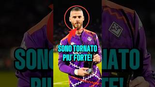 Le statistiche di De Gea alla Fiorentina😱🔥 calcio [upl. by Flodnar]