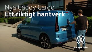 Volkswagen Caddy 2022 – Sveriges populäraste transportbil i detalj [upl. by Mcnully925]