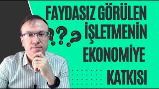 FAYDASIZ GÖRÜLEN İŞLETMENİN EKONOMİYE KATKISI [upl. by Otreblanauj]