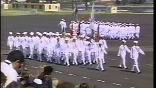 US Navy Recruit Graduation San Diego RTC Sept 11 1992 Companys 82 88 [upl. by Sauncho938]