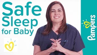 Safe Sleep for Babies Nurses Know  Presented by Pampers Swaddlers [upl. by Onurb406]