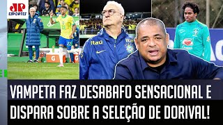 quotMERMÃO O Dorival tem que PARAR COM ESSA POR de ACHAR quequot Vampeta DESABAFA sobre a Seleção [upl. by Ariik]