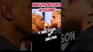 MIKE TYSON ALWAYS BE A LEGEND💪🏽🥊 miketyson jakepaul trending boxing champion fight [upl. by Yrhcaz604]