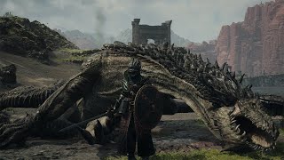 Dragons Dogma 2  High Level Gameplay  Warfarer Vocation  Solo  No Damage [upl. by Airalav]