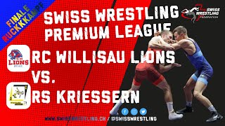 20221210  RC Willisau Lions vs RS Kriessern  Finale Rückkampf Premium League [upl. by Etteneg]