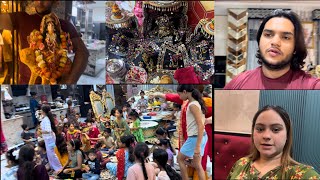 200 kinjak ayyi ghr🫨❤️🙏🏻 karnaliyavlogs vlog navratri kinjak love navratrispecial familyvlog [upl. by Dercy]