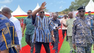 How John Dramani Mahama Størms DrKwame Nkrumah 115th Birthday Celebration 2024 In Nkroful [upl. by Ponton]