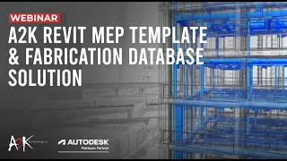 A2K Revit MEP Template amp Fabrication Database Solution [upl. by Richy]