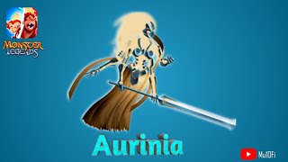 How To Breed Aurinia  Monster Legends [upl. by Ahsirk]