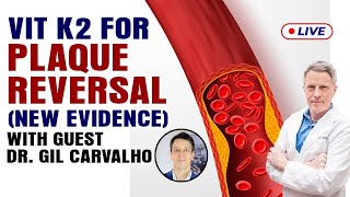 Vitamin K2 For Plaque Reversal New Evidence With Guest Dr Gil Carvalho LIVE [upl. by Dunlavy]