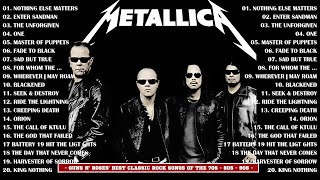 Metallica Playlist Greatest Hits  Best Of Metallica Full Album [upl. by Farrell997]