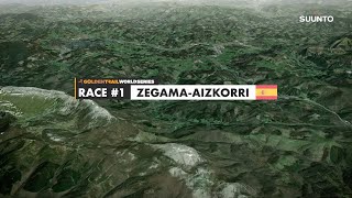 Zegama 2022  3D race route [upl. by Haig]