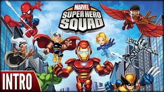 Marvel Super Hero Squad PS2  Intro [upl. by Novyar]