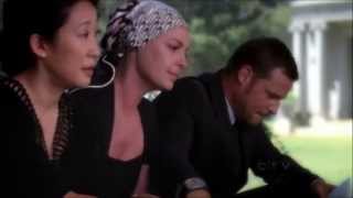 Greys anatomy 6x01 Georges funeral  Alex Izzie Cristina and Meredith scene  Legendado PTBr [upl. by Asreht]