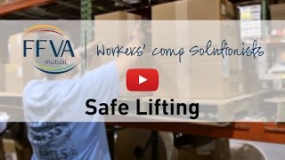 FFVA Mutual Safe Lifting Video [upl. by Upton]