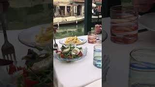 Lunch auf italienische Art italy burano foodlover foodie shortsvideo [upl. by Nob526]