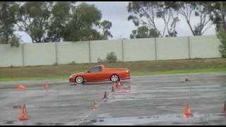 VZ Maloo R8 LS2 HSV Skid Pan Day DECA Shepparton 2009 [upl. by Janet]