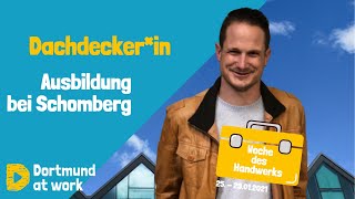 Ausbildung zum Dachdecker bei Schomberg [upl. by Saleme]