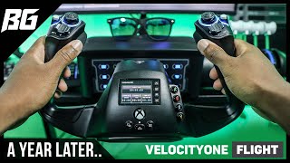 Turtle Beach Velocity One Yoke amp Flight Controls Review 1 YEAR LATER [upl. by Eluk]