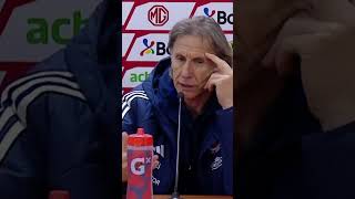 Gareca da la cara tras critico momento de la selección chilena [upl. by Aicile]