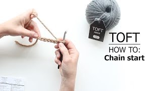 How To Chain Start  TOFT Crochet Lesson [upl. by Ittap321]