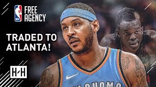 BREAKING Carmelo Anthony TRADED to Atlanta Hawks  Full Highlights vs Hawks from 201718 NBA Season [upl. by Ativla]