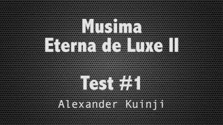 Советские гитары Musima Eterna de Luxe II Test 1 [upl. by Omle453]