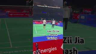 Lee ZII Jia Smash Training💯 [upl. by Hakvir494]