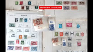 Briefmarken wertvoll Schatzsuche in einem am Tauschtag bei Rödental gekauften Briefmarkenalbum [upl. by Enehpets]