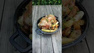 Piepkuiken poussin recept met beenmerg boter  BBQuality [upl. by Llenoj]