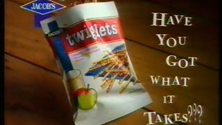 Jacobs Twiglets advert  7th August 1994 British television commercial [upl. by Elledoj]