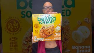 🍌 Belvita Soft Baked Banana Bread 🌅 breakfast foodie food America breakfast short [upl. by Seroka616]