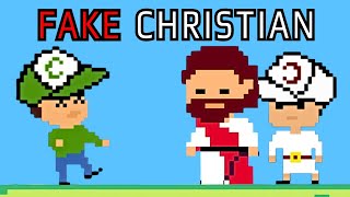 Are You a Real Christian explained as a video game [upl. by Aizahs]