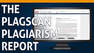 03 The Plagiarism Report  A Quick Overview [upl. by Cotter820]