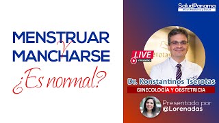 Menstruar y Mancharse ¿Es Normal [upl. by Golding]