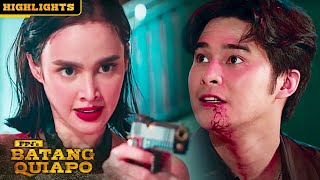 Madonna knocks down David during their fight  FPJs Batang Quiapo with English Subs [upl. by Asilaj]