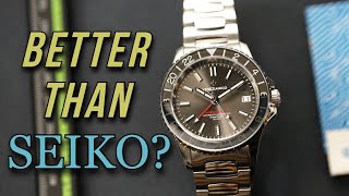 Better than Seiko 5KX GMT  VENEZIANICO NEREIDE GMT  Seiko Automatic NH34  200m amp Sapphire [upl. by Huntington339]