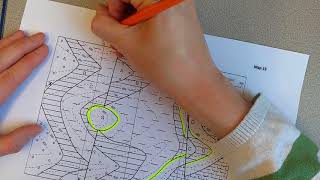 Map 13 video 4 structure contours above the unconformity [upl. by Nnaed]