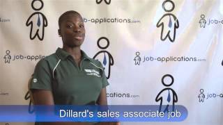 Dillards Interview  Sales Associate [upl. by Kaleena]