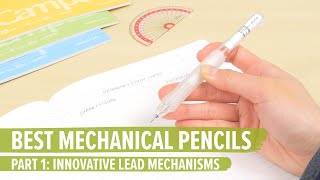 The Best Mechanical Pencils Part 1 Innovative Lead Mechanisms [upl. by Wehhtam]