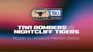 Tiwi Bombers v Nightcliff Tigers 202425 TIO NTFL Womens Premier League  Round 10 [upl. by Meuse]