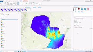 Creating timeseries animation in ArcGIS Pro with the GPM IMERG data [upl. by Alpers]