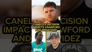 Crawford Benavidez AFFECTED by Canelo Moving to 175 [upl. by Uhayile]