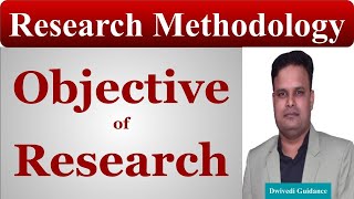 Research Objective  objective of research  research methodology  research aptitude ugc net [upl. by Yatnohs]