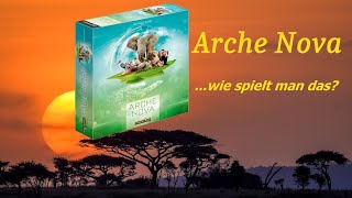 Arche Nova  wie spielt man das Anleitung und Review [upl. by Eugene]