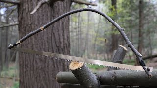 Bushcraft your own Bowsaw [upl. by Gintz835]