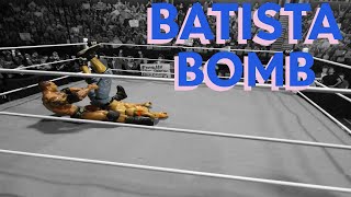 155 Batista Bomb WWE Stop Motion [upl. by Betsey]