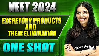 EXCRETORY PRODUCTS AND THEIR ELIMINATION in 1 Shot FULL CHAPTER ConceptsPYQs  Prachand NEET [upl. by Iow792]