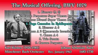 Bach The Musical Offering Richter 1963 バッハ 音楽の捧げもの リヒター [upl. by Hasheem676]